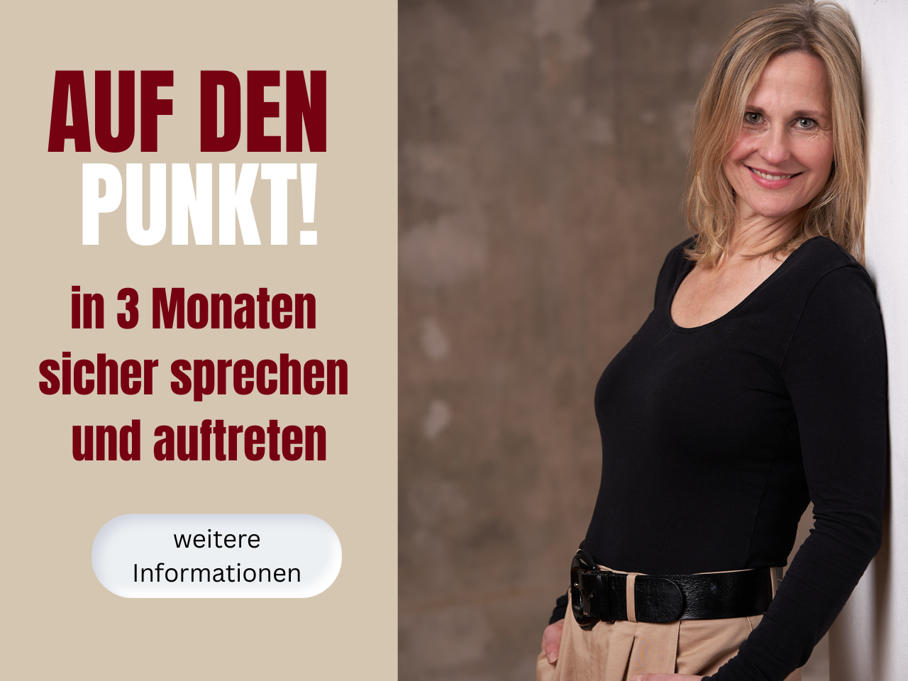 Masterclass sicher sprechen